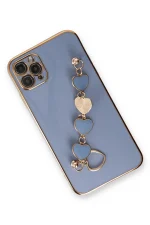 Newface iPhone 11 Pro Kılıf Esila Silikon - Gri - Görsel 3