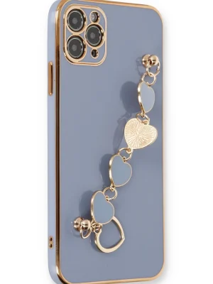 Newface iPhone 11 Pro Kılıf Esila Silikon - Gri