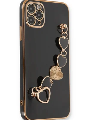 Newface iPhone 11 Pro Kılıf Esila Silikon - Siyah