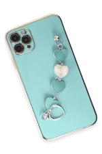 Newface iPhone 11 Pro Kılıf Esila Silikon - Su Yeşili - Görsel 3