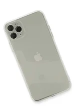 Newface iPhone 11 Pro Kılıf Fly Lens Silikon - Şeffaf - Görsel 3