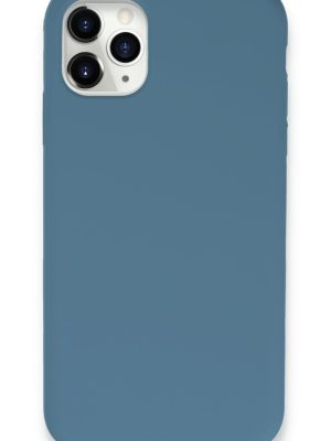 Newface iPhone 11 Pro Max Kılıf Lansman Legant Silikon - Açık Mavi