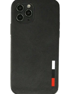 Newface iPhone 11 Pro Kılıf Loop Deri Silikon - Siyah