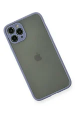Newface iPhone 11 Pro Kılıf Montreal Silikon Kapak - Gri - Görsel 3