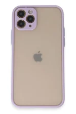 Newface iPhone 11 Pro Kılıf Montreal Silikon Kapak - Mor
