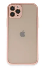 Newface iPhone 11 Pro Kılıf Montreal Silikon Kapak - Pembe