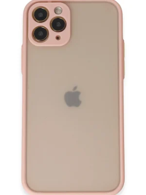 Newface iPhone 11 Pro Kılıf Montreal Silikon Kapak - Pembe