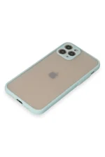 Newface iPhone 11 Pro Kılıf Montreal Silikon Kapak - Turkuaz - Görsel 4