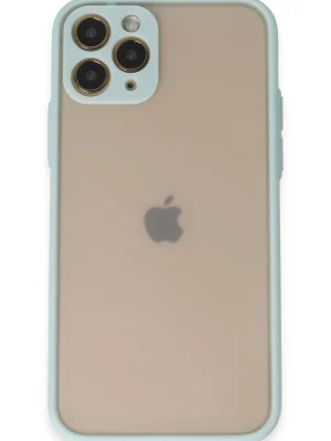 Newface iPhone 11 Pro Kılıf Montreal Silikon Kapak - Turkuaz