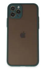 Newface iPhone 11 Pro Kılıf Montreal Silikon Kapak - Yeşil