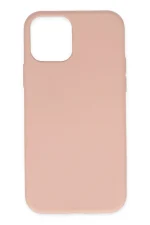 Newface iPhone 11 Pro Kılıf Nano içi Kadife Silikon - Pudra