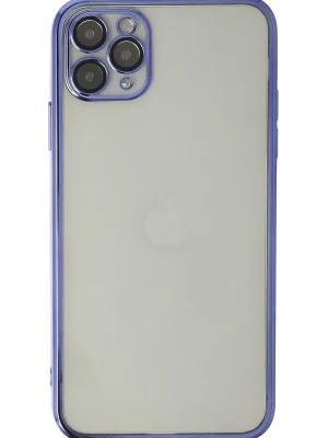 Newface iPhone 11 Pro Kılıf Razer Lensli Silikon - Mor