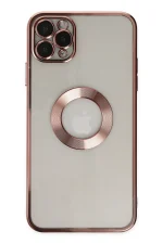 Newface iPhone 11 Pro Kılıf Slot Silikon - Rose Gold