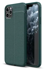 Newface iPhone 11 Pro Max Kılıf Auto Focus Kapak - Yeşil