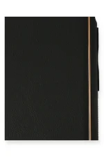 Newface iPhone 11 Pro Max Kılıf Coco Deri Silikon Kapak - Siyah - Görsel 4