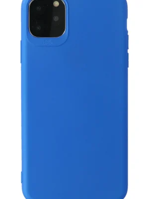 Newface iPhone 11 Pro Max Kılıf First Silikon - Mavi