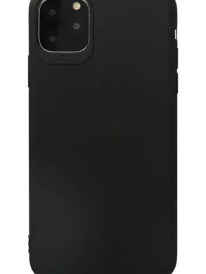Newface iPhone 11 Pro Max Kılıf First Silikon - Siyah