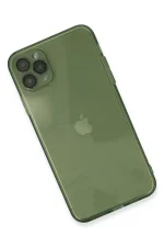 Newface iPhone 11 Pro Max Kılıf Fly Lens Silikon - Yeşil - Görsel 3