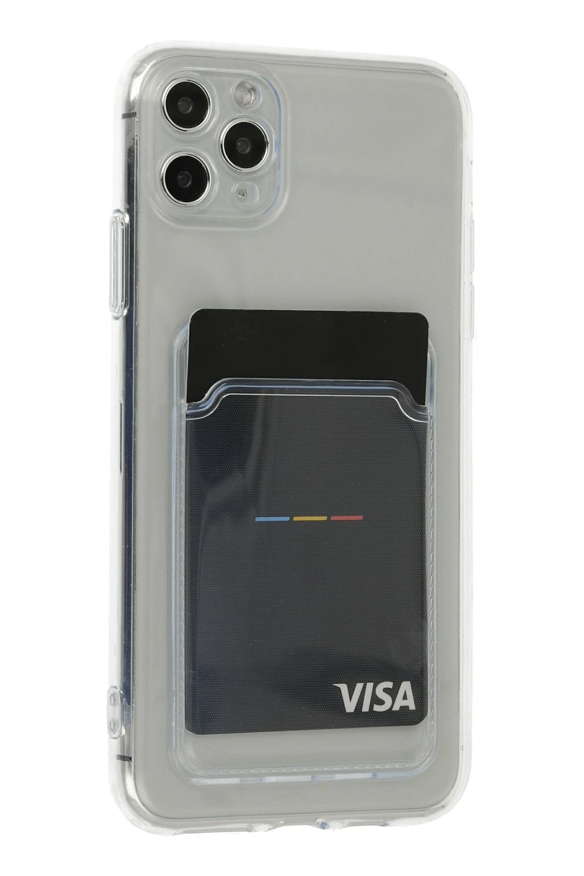 newface-iphone-11-pro-max-kilif-kart-seffaf-silikon-seffaf-default.webp Newface iPhone 11 Pro Max Kılıf Kart Şeffaf Silikon - Şeffaf - Görsel 1