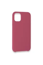 Newface iPhone 11 Pro Max Kılıf Lansman Legant Silikon - Fuşya - Görsel 3