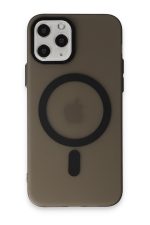 Newface iPhone 11 Pro Max Kılıf Lodos Magneticsafe Mat Kapak - Siyah