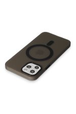 Newface iPhone 11 Pro Max Kılıf Lodos Magneticsafe Mat Kapak - Siyah - Görsel 4