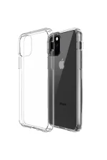 Newface iPhone 11 Pro Max Kılıf Lüx Şeffaf Silikon - Görsel 3