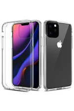Newface iPhone 11 Pro Max Kılıf Lüx Şeffaf Silikon - Görsel 4