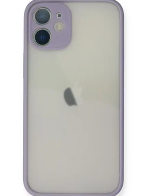 Newface iPhone 11 Pro Max Kılıf Montreal Silikon Kapak - Mor