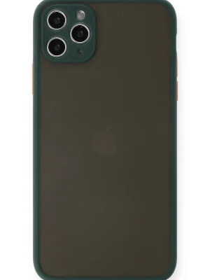 Newface iPhone 11 Pro Max Kılıf Montreal Silikon Kapak - Yeşil