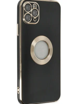 Newface iPhone 11 Pro Max Kılıf Store Silikon - Siyah