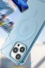 Newface iPhone 11 Pro Max Kılıf Troy Magsafe Kapak - Sarı - Görsel 4