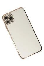 Newface iPhone 11 Pro Max Kılıf Volet Silikon - Beyaz - Görsel 3