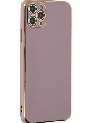 Newface iPhone 11 Pro Max Kılıf Volet Silikon - Mor