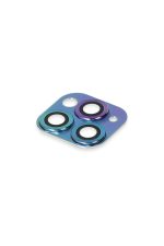 Newface iPhone 11 Pro Max Pers Alüminyum Kamera Lens - Rainbow - Görsel 4