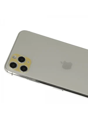 Newface iPhone 11 Pro Max Rainbow Kamera Lens Koruma Cam - Gold