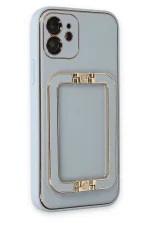 Newface iPhone 12 Kılıf Coco Elit Kapak - Turkuaz - Görsel 2