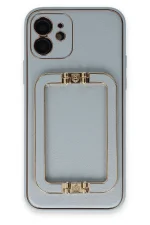 Newface iPhone 12 Kılıf Coco Elit Kapak - Turkuaz