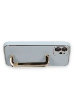 Newface iPhone 12 Kılıf Coco Elit Kapak - Turkuaz - Görsel 3