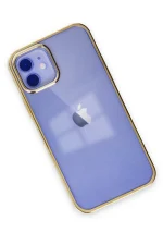Newface iPhone 12 Kılıf Element Silikon - Gold - Görsel 3