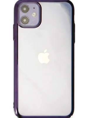 Newface iPhone 12 Kılıf Element Silikon - Mor