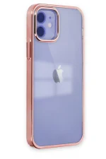 Newface iPhone 12 Kılıf Element Silikon - Pembe - Görsel 2