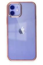 Newface iPhone 12 Kılıf Element Silikon - Pembe
