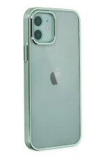 Newface iPhone 12 Kılıf Element Silikon - Yeşil - Görsel 2