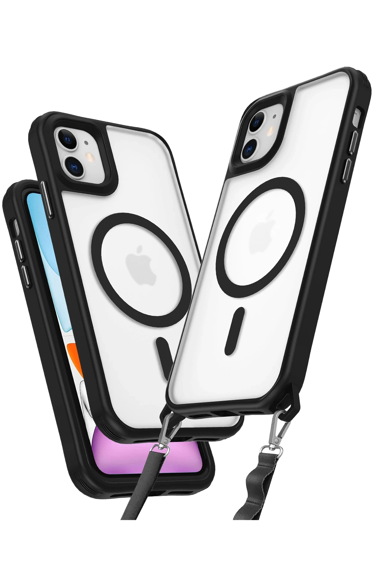 newface-iphone-12-kilif-enka-magsafe-silikon-kilif-siyah-default.webp Newface iPhone 12 Kılıf Enka Magsafe Silikon Kılıf - Siyah - Görsel 1