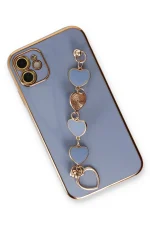 Newface iPhone 12 Kılıf Esila Silikon - Gri - Görsel 3