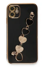 Newface iPhone 12 Kılıf Esila Silikon - Siyah - Görsel 2