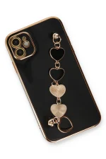 Newface iPhone 12 Kılıf Esila Silikon - Siyah - Görsel 3