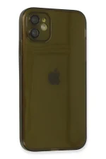 Newface iPhone 12 Kılıf Fly Lens Silikon - Siyah - Görsel 2