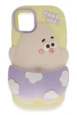 Newface iPhone 12 Kılıf Poky Karakter Silikon Kapak - Desen 5